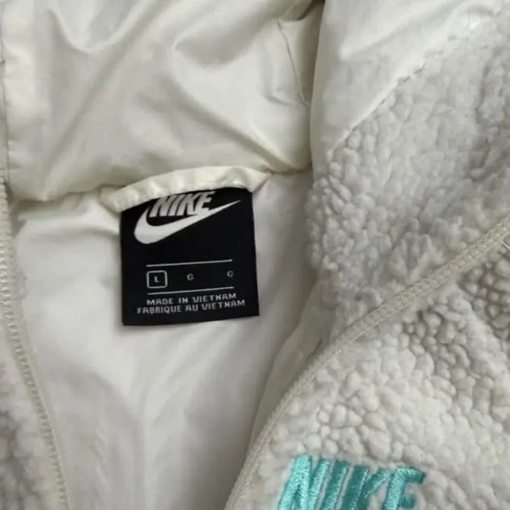 Nike Girls Windrunner Sherpa Fleece Jacket Size Large youth